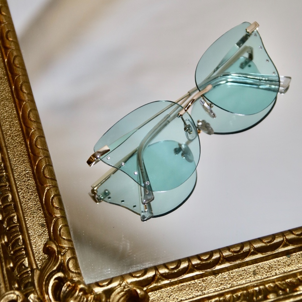 Blue Butterfly Sunnies